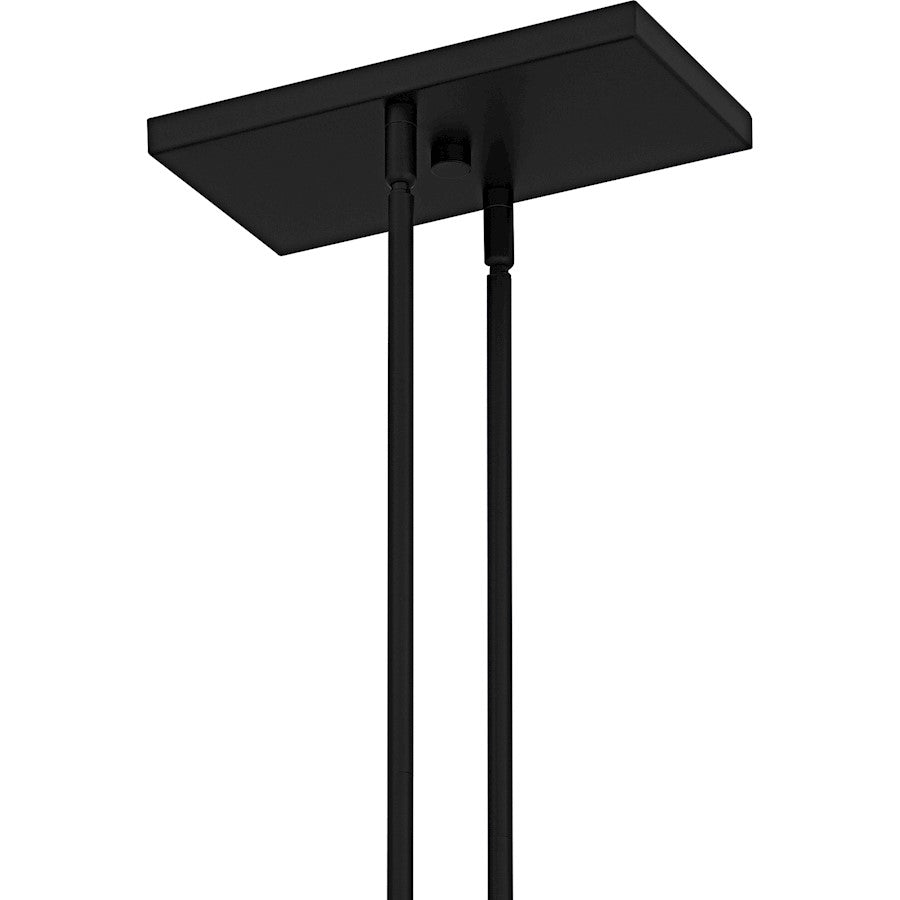 Foreland 6Light Island Light, Matte Black/Metal