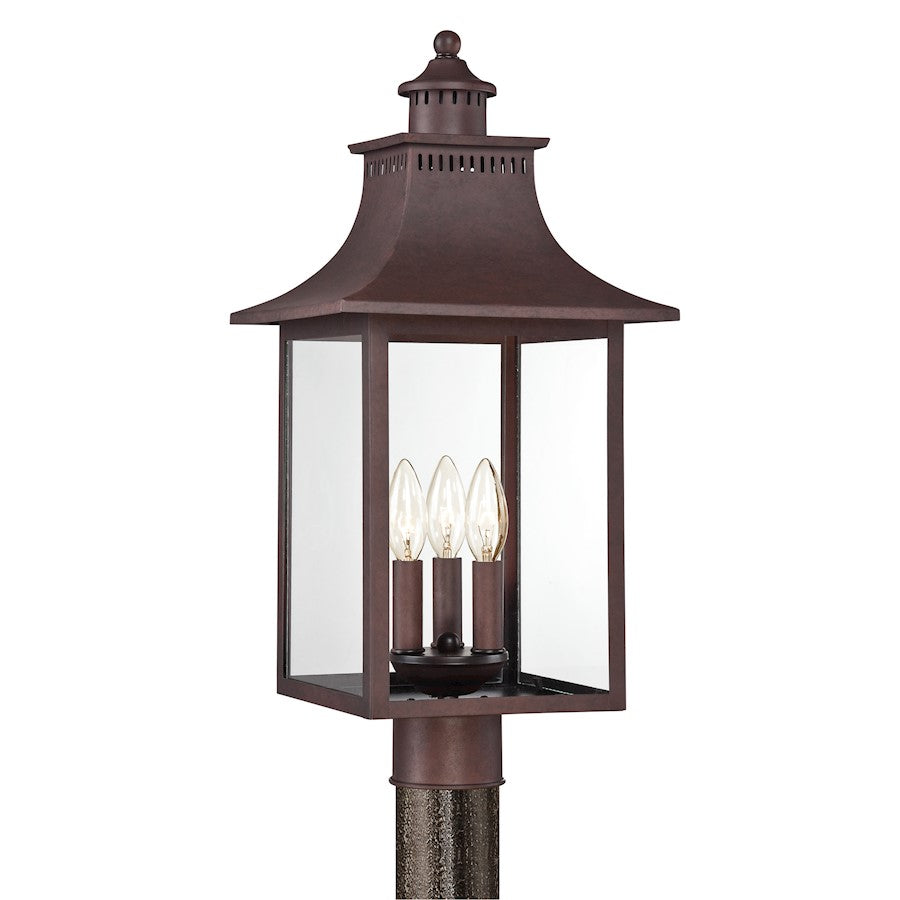 Chancellor Post Light, Copper Bronze