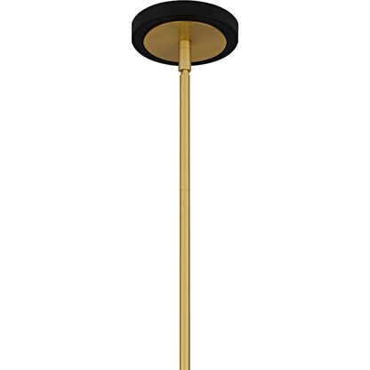 Arden 3Light Chandelier, Matte Black/Metal