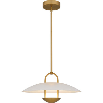 Quoizel Bingham Light Pendant, Brushed Gold/Metal - BIN2818BRG