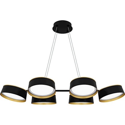 Quoizel Byrnes Light Island Light, Matte Black/Metal - BYS640MBK