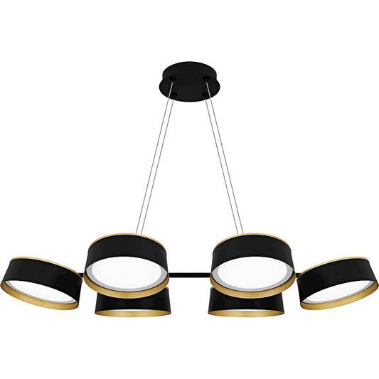 Quoizel Byrnes Light Island Light, Matte Black/Metal - BYS640MBK