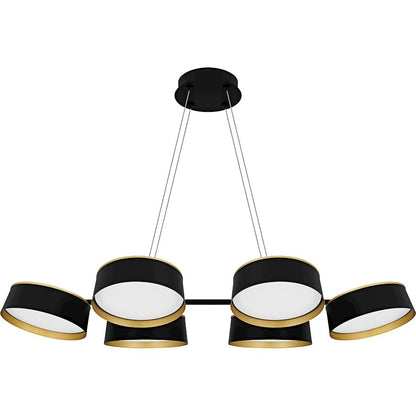Byrnes Light Island Light, Matte Black/Metal