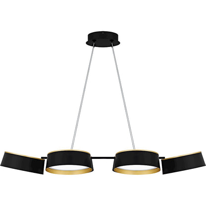 Byrnes Light Island Light, Matte Black/Metal