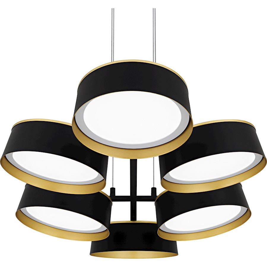 Byrnes Light Island Light, Matte Black/Metal
