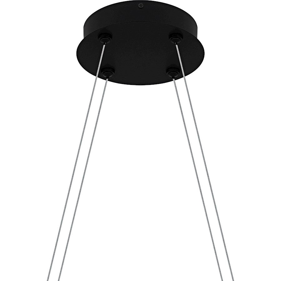 Byrnes Light Island Light, Matte Black/Metal