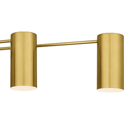 Foreland 6Light Island Light, Brushed Gold/Metal