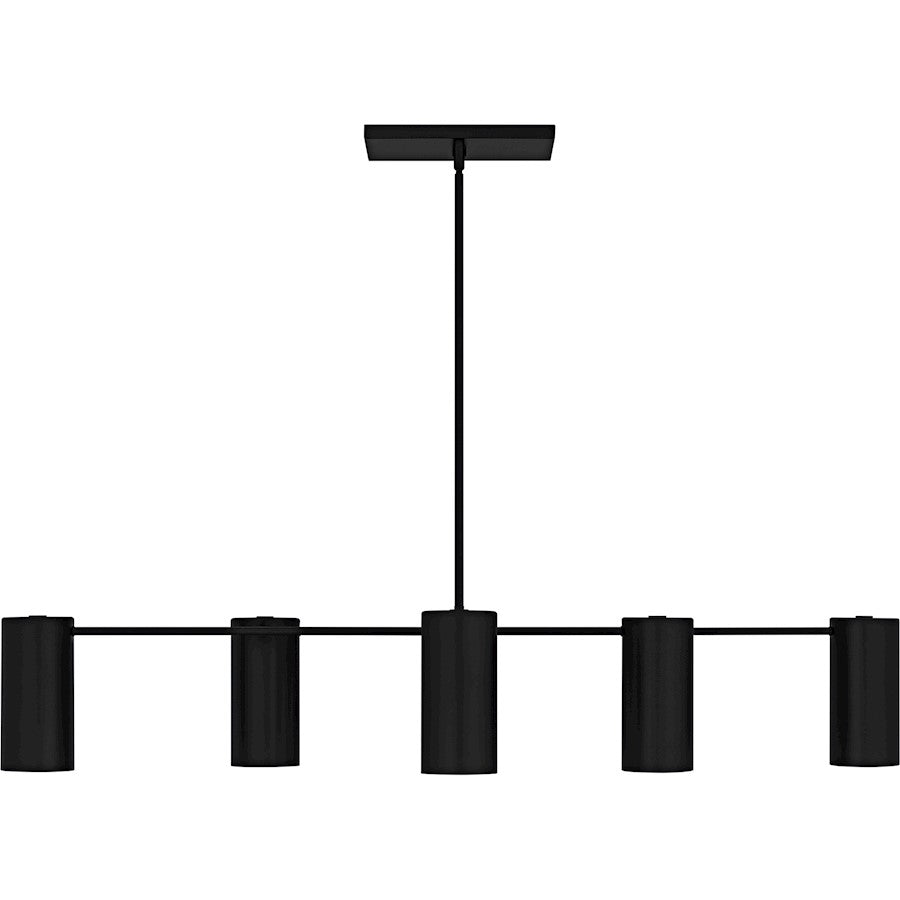 Foreland 6Light Island Light, Matte Black/Metal
