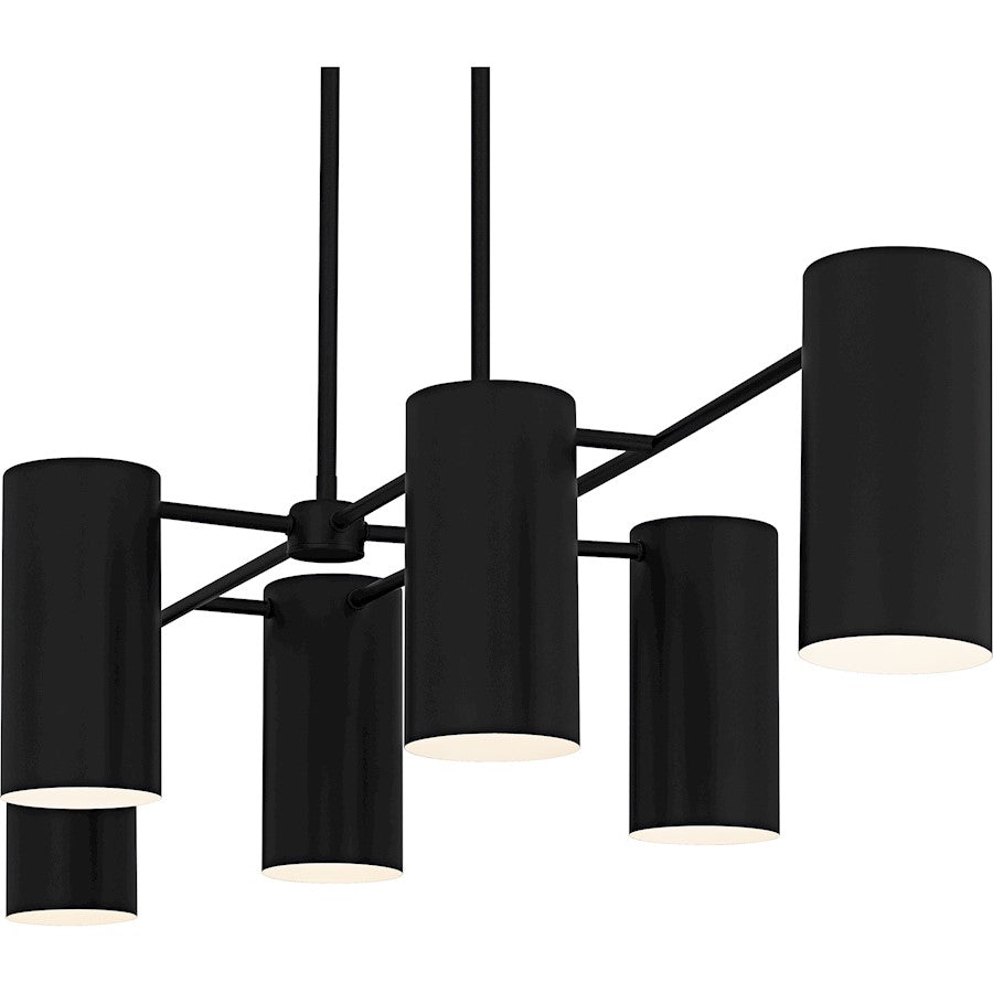 Foreland 6Light Island Light, Matte Black/Metal