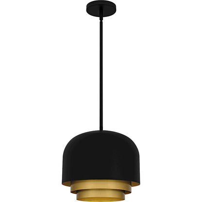 Frankie 3Light Pendant, Matte Black/Metal