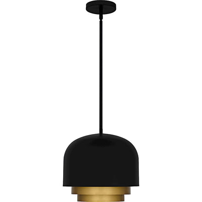 Frankie 3Light Pendant, Matte Black/Metal