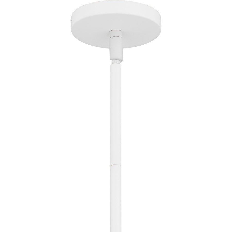 Lumi 3Light Pendant, Matte White/Metal