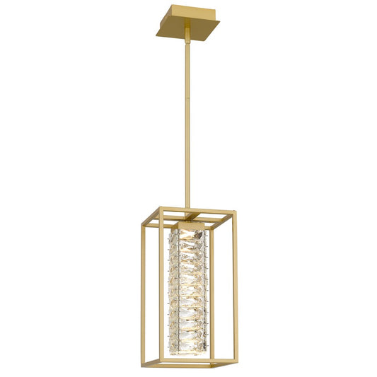 Quoizel Dazzle Integrated LED Soft Gold Mini Pendant, Soft Gold - PCDZ1508SGD