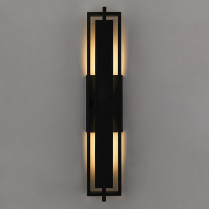 Pointsett Light Outdoor Lantern, Matte Black