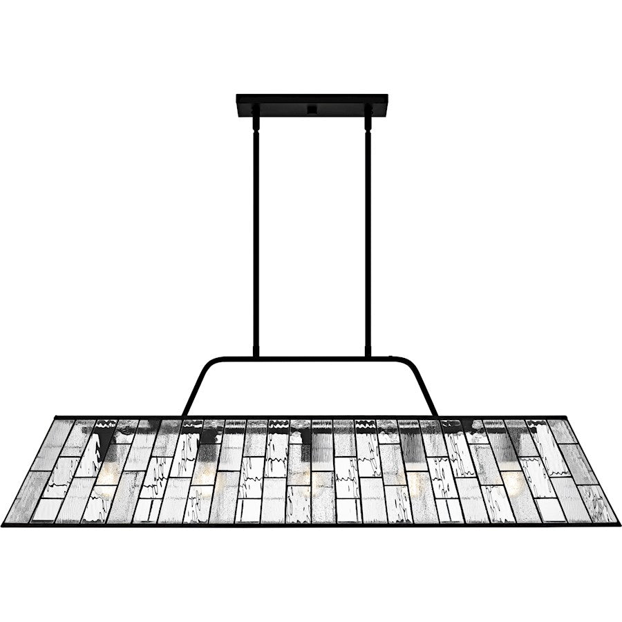 Rainier 5Lt Island Light, Black/Multitextured Art