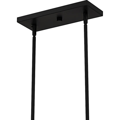 Rainier 5Lt Island Light, Black/Multitextured Art