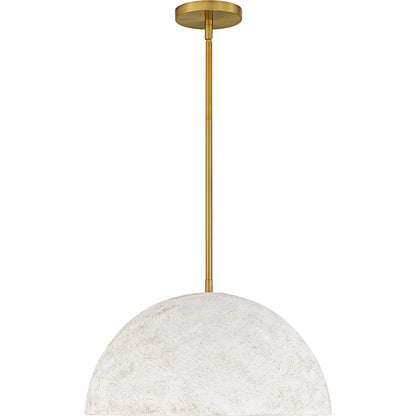 Portia 3Light Pendant, Brushed Gold/Metal