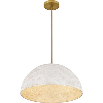 Portia 3Light Pendant, Brushed Gold/Metal