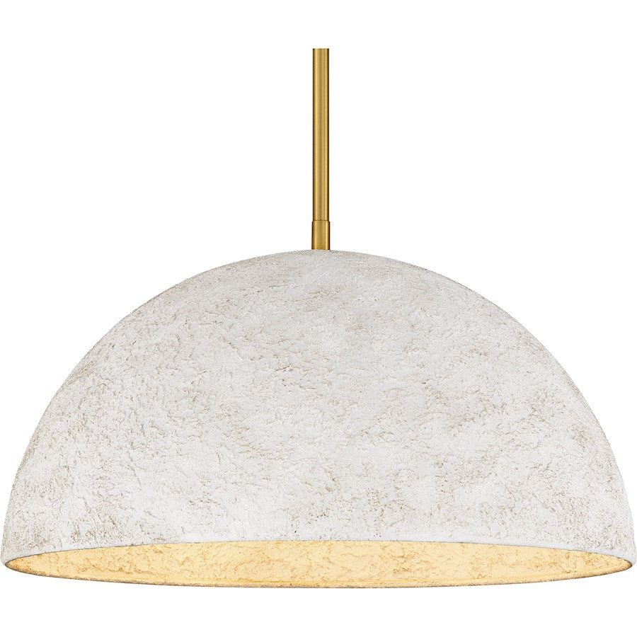 Portia 3Light Pendant, Brushed Gold/Metal