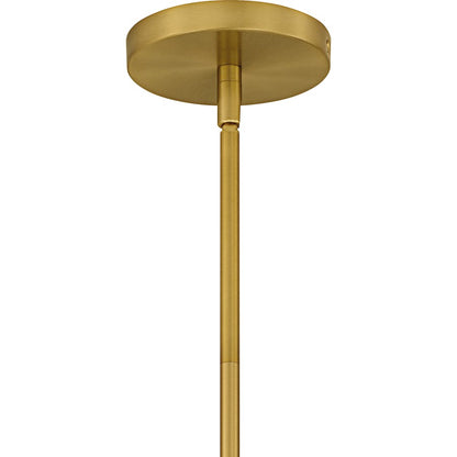 Portia 3Light Pendant, Brushed Gold/Metal