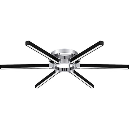 Zealand Light Semi-Flush Mount, Polished Chrome