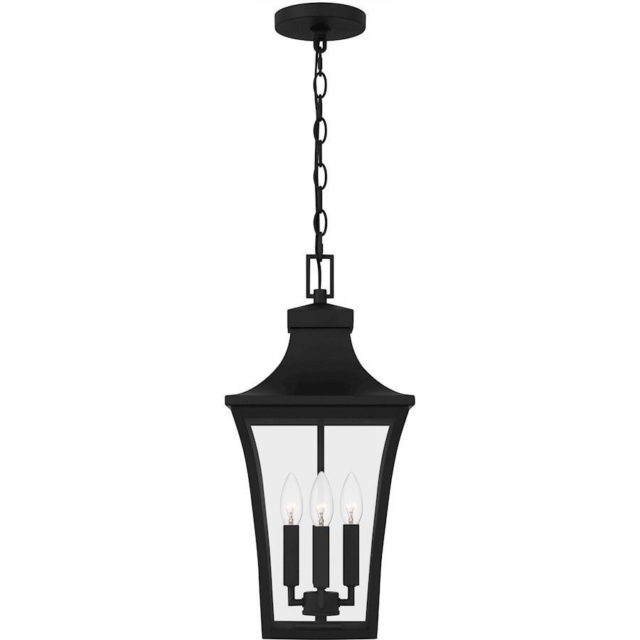 Quentin 4Light Mini Pendant, Earth Black/Clear Glass