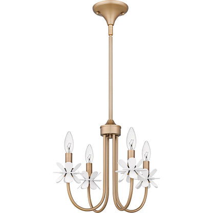 Remy 4Light Chandelier, Bronze Gold