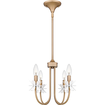 Remy 4Light Chandelier, Bronze Gold