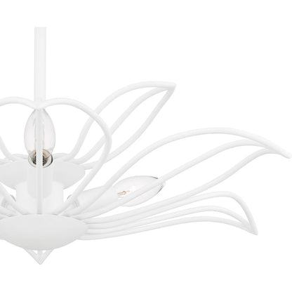 Tallulah 3Light Semi-Flush Mount, Sand White