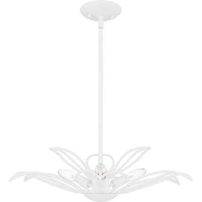 Tallulah 3Light Pendant, Sand White