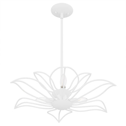 Tallulah 3Light Pendant, Sand White