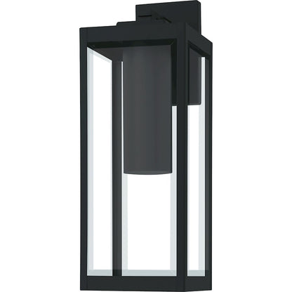 Westover 1Lt 20" Outdoor Lantern, Earth Black/Clear Beveled
