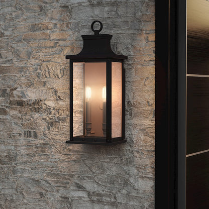 Abernathy Outdoor Wall Mount, Old Bronze