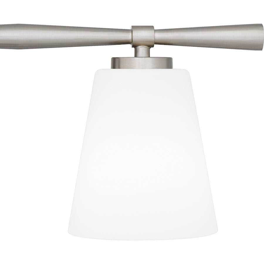Brindley 4 Light Bath Light, Opal Etched
