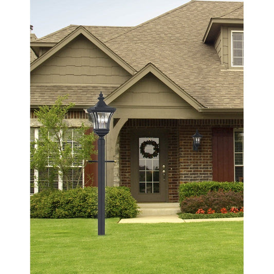 3 Light Devon Post Light, Imperial Bronze