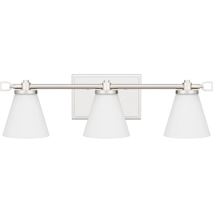 Daniels Bath Light, Opal Etched