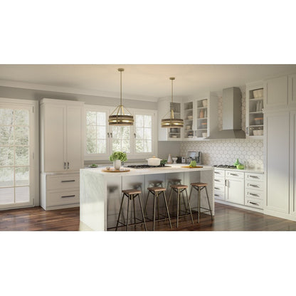 Quoizel Gadsen 4 Light Pendant, Brushed Nickel - GDN2820BN