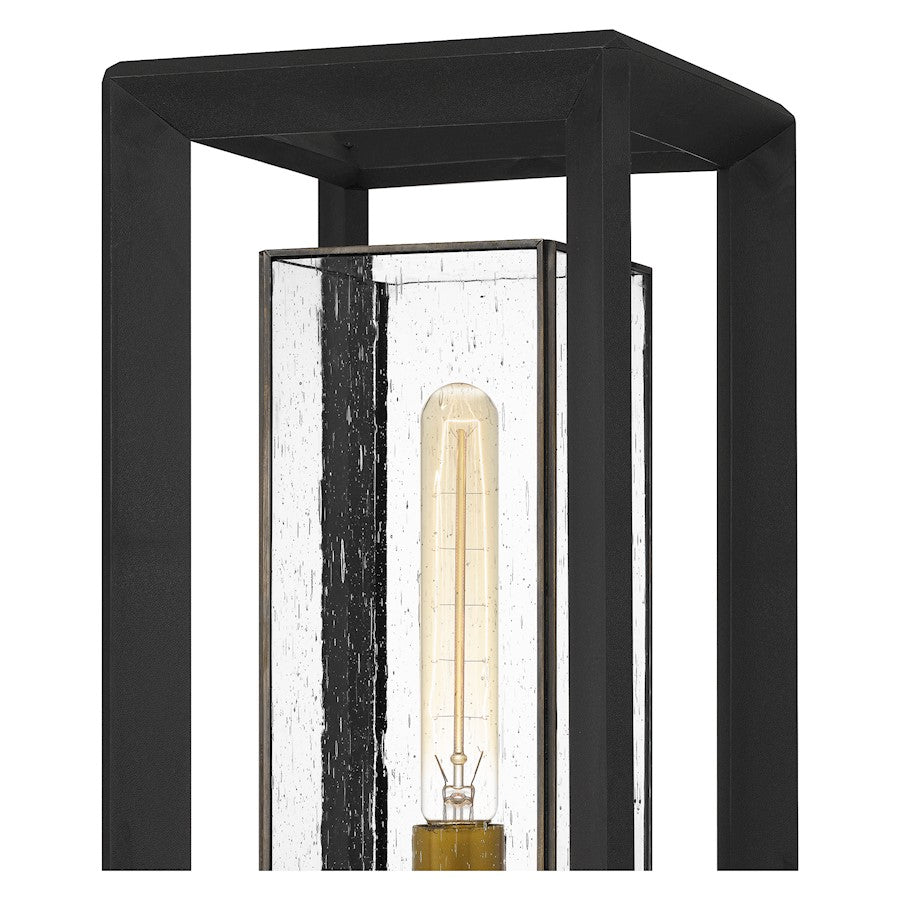 Infinger 1 Light Outdoor Post Lantern, Earth Black