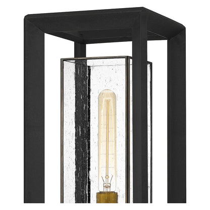 Infinger 1 Light Outdoor Post Lantern, Earth Black