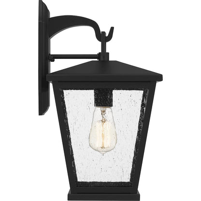 Joffrey 1 Light Outdoor Wall Mount, Matte Black