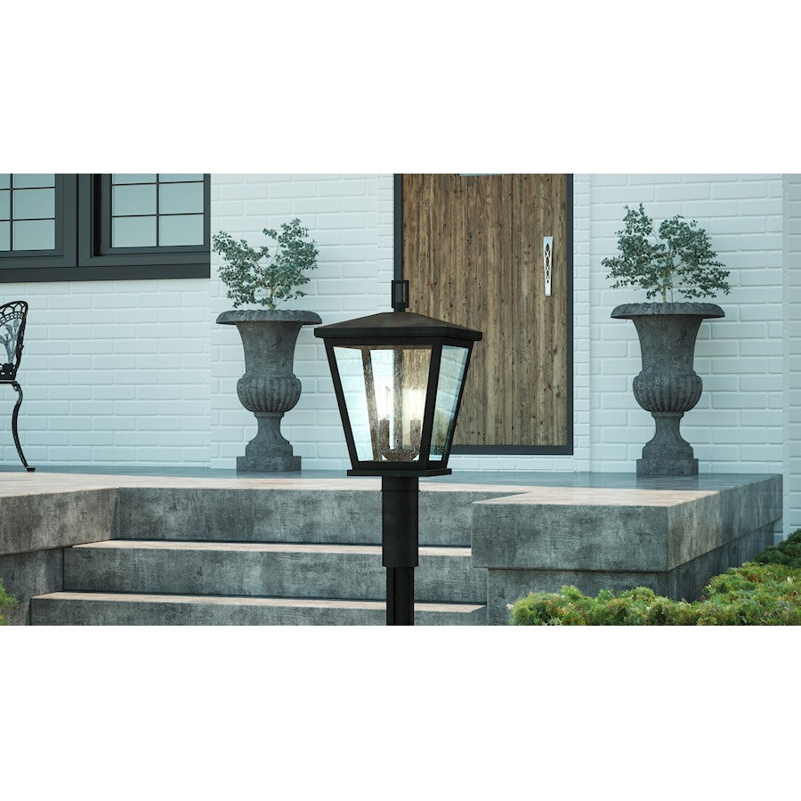 Joffrey 2 Light Outdoor Post Lantern, Matte Black