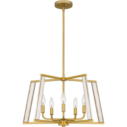 Quoizel Mayline 5 Light Pendant, Light Gold - MAL2824LG