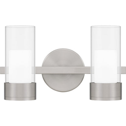 Logan 13" Bath Vanity, Brushed Nickel