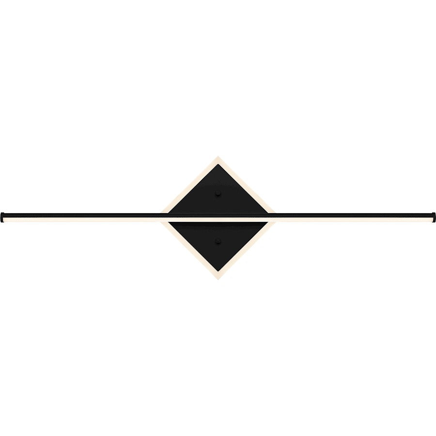 Quoizel Parcelle Large Bath Light, Matte Black - PCPCL8532MBK