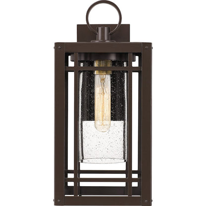 Pelham 1 Light Outdoor Wall Mount, Western Bronze