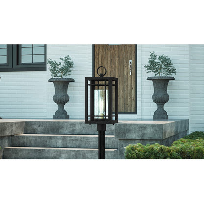 Pelham 1 Light Outdoor Post Lantern, Western Bronze