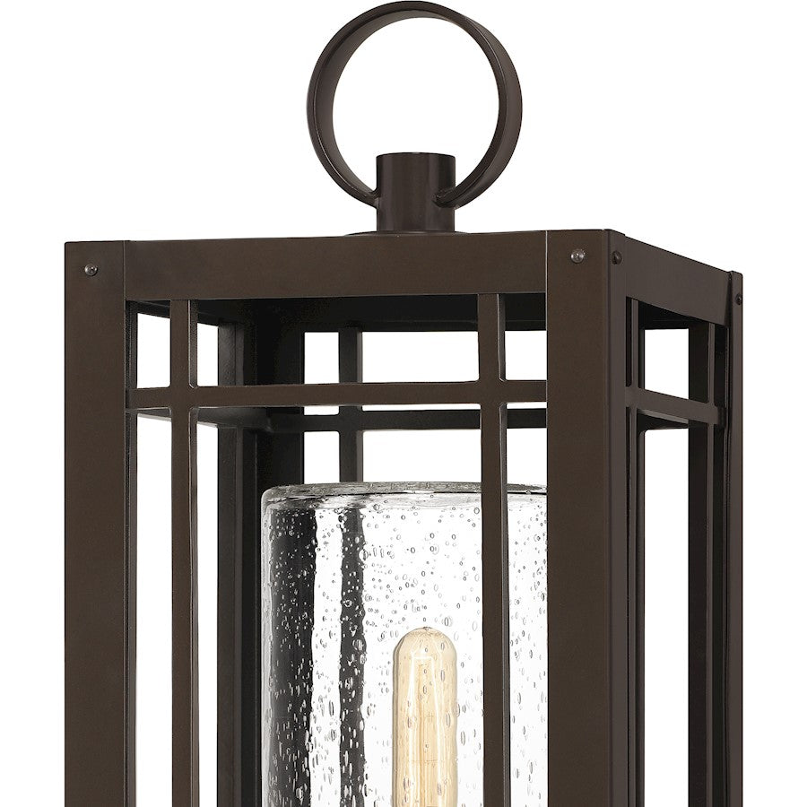Pelham 1 Light Outdoor Post Lantern, Western Bronze