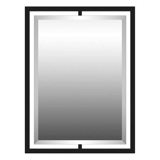 32" Reflections Mirror, Matte Black