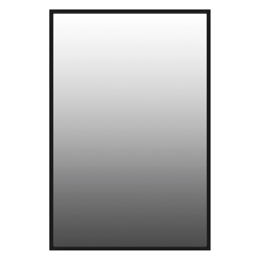36" Reflections Mirror, Matte Black