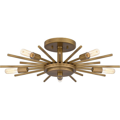 Mesquite 5 Light Semi-Flush Mount